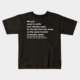 Online life Kids T-Shirt